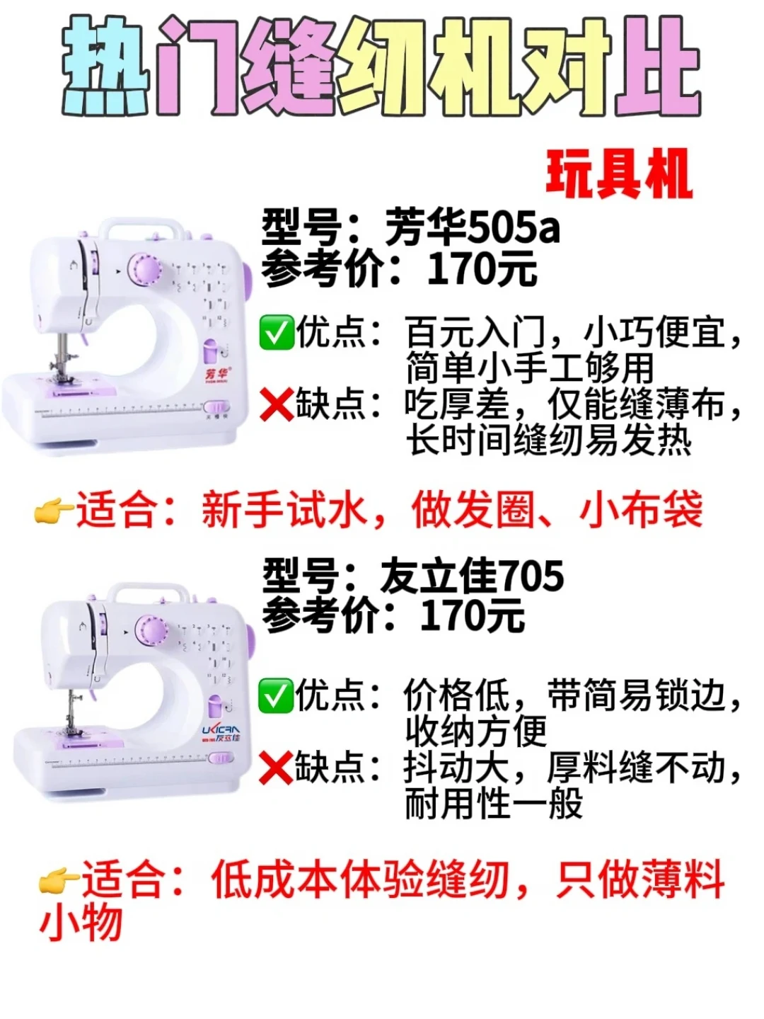 缝纫机退坑潮比大促先到:20条出二手帖里,藏着4个下单前的坑