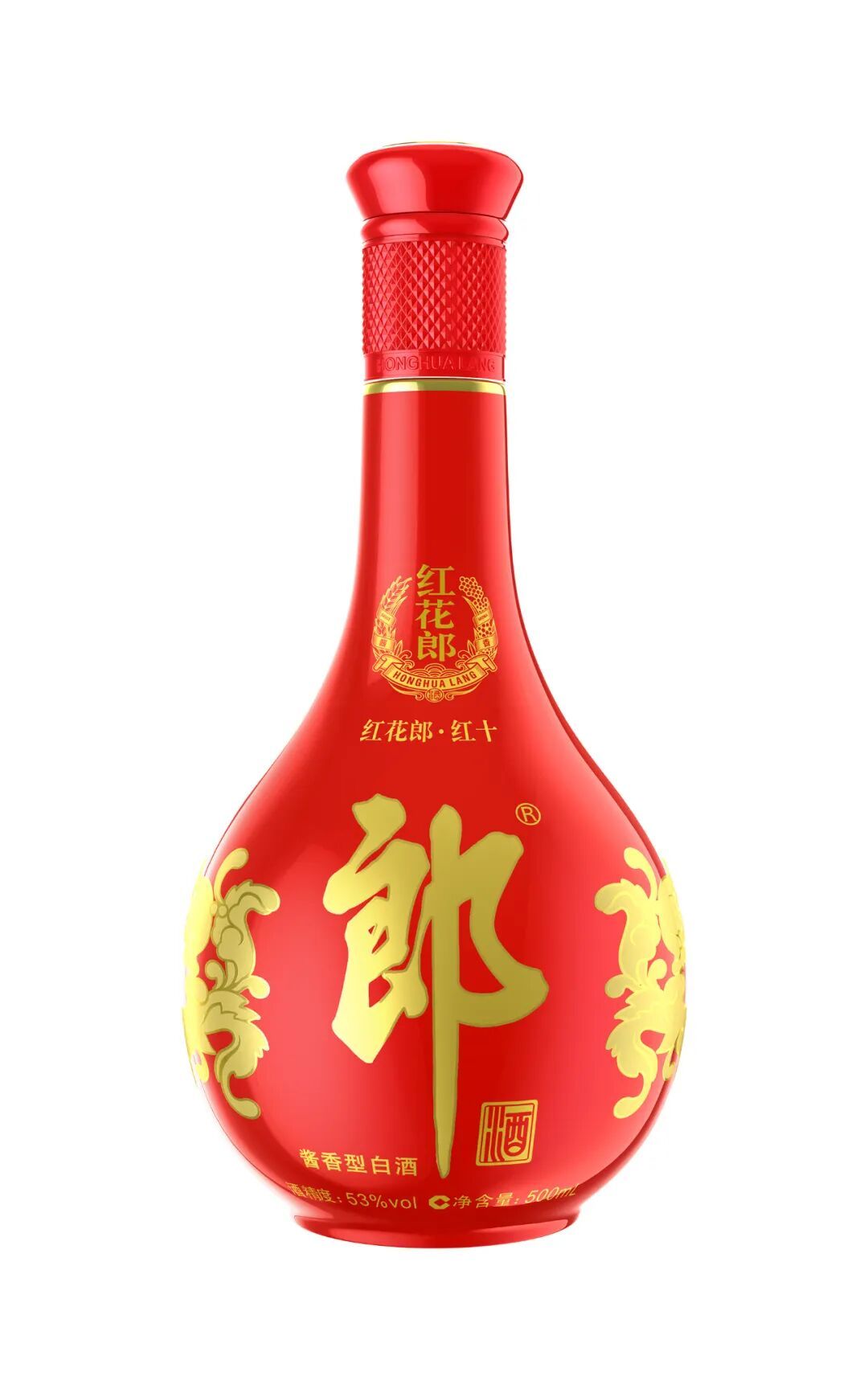 红花郎10单瓶产品图