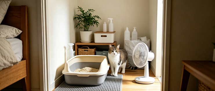 暖气一开、窗一关，猫味就重了？先分清来源再选对方法