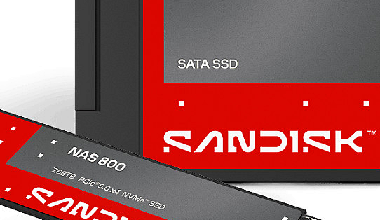 闪迪发布NAS 600与NAS 800系列高耐久SSD，TBW最高达14000
