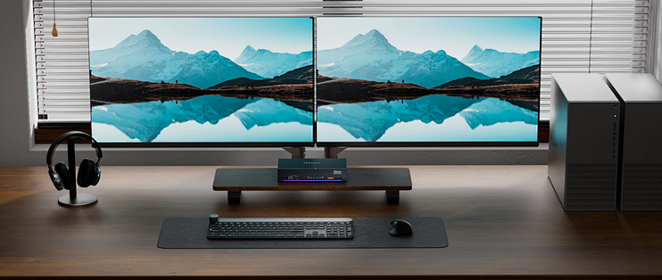 Mac/Windows 雷电笔记本怎么优雅对接台式机这款 2×2 KVM 值得看
