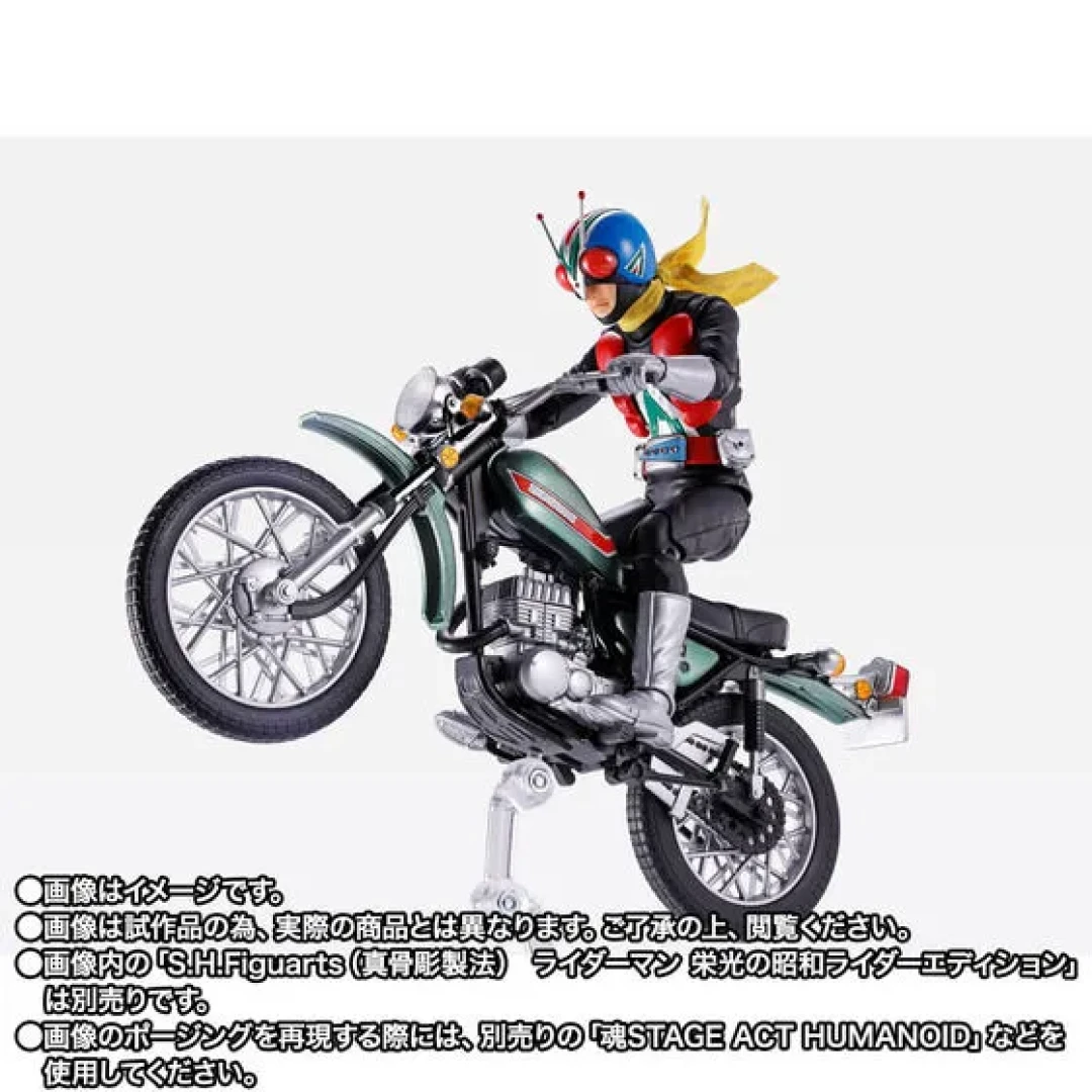 人车一次齐!真骨雕骑士人+骑士人机车「光荣的昭和骑士版」双开订
