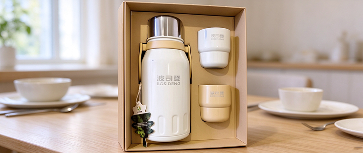一升水壶+两个杯！二手全新的波司登阿拉善套装，60打包值不值？