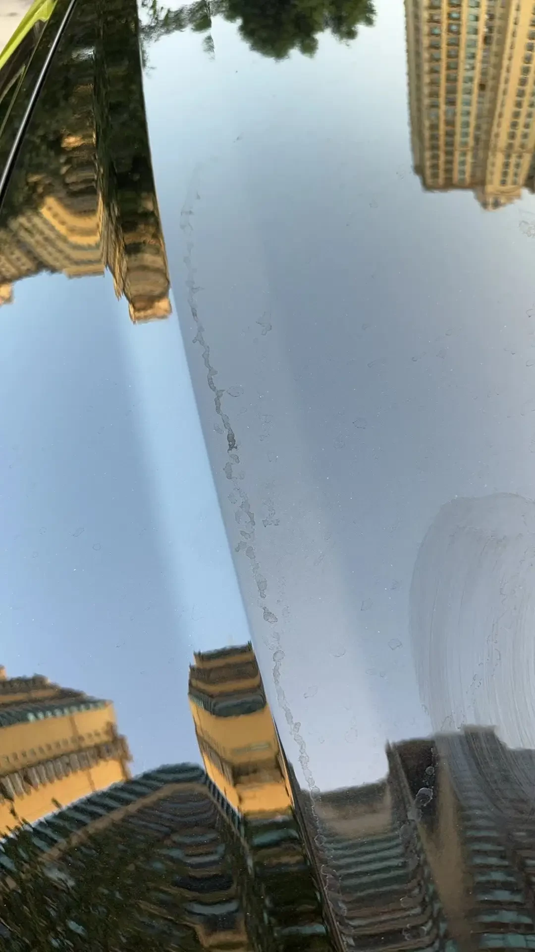 雨后白印鱼鳞纹洗不掉?水渍不是脏,是漆上的