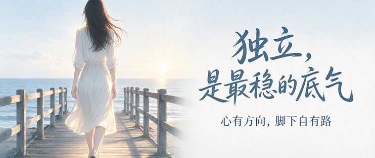 独立，是最稳的底气