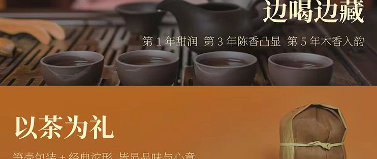 福海茶厂陈韵普洱熟沱