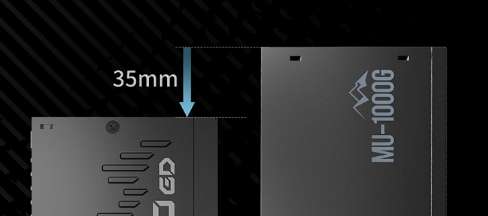 125mm 短机身塞下1000W,昆仑山海上手ITX 小钢炮的电源最优解？