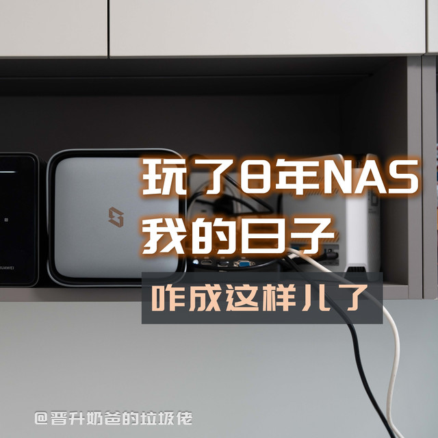 玩了8年NAS，我的日子咋成这样儿了