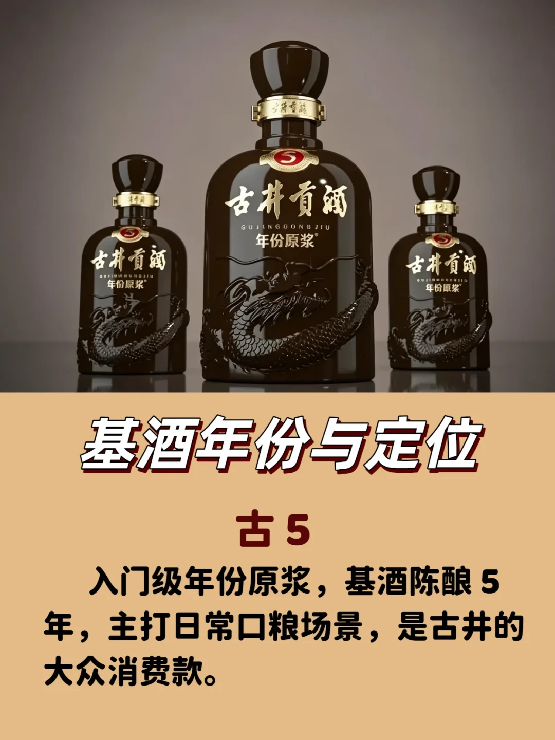 面子买古8，口粮喝古5