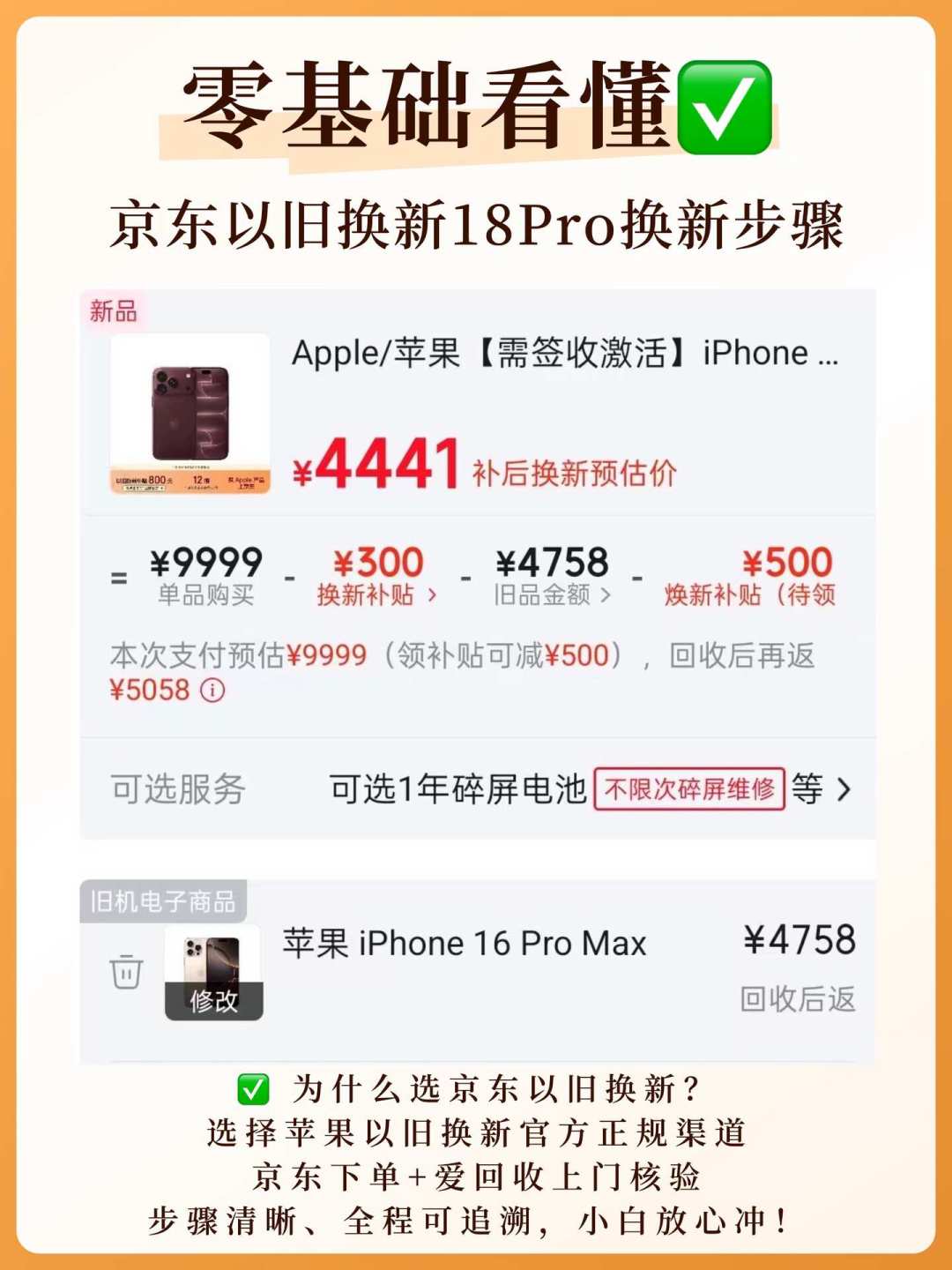 18 Pro 以旧换新连夜改规则：600 加补没了、白嫖也死了，交旧机的今晚 8 点前先要个报价