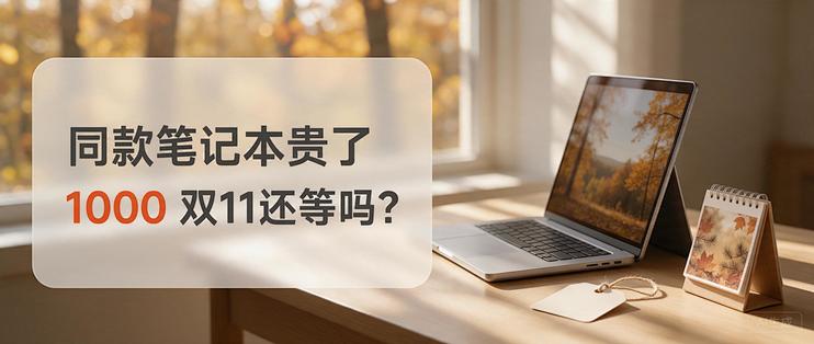 同款笔记本比暑假贵了1000，双11还等吗
