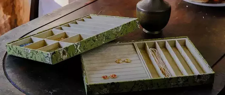 OOAK 模块化首饰盒，自由组合收纳各类饰品
