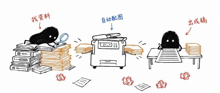 两个智能体合作写图文并茂的帖子 —— deep-sear