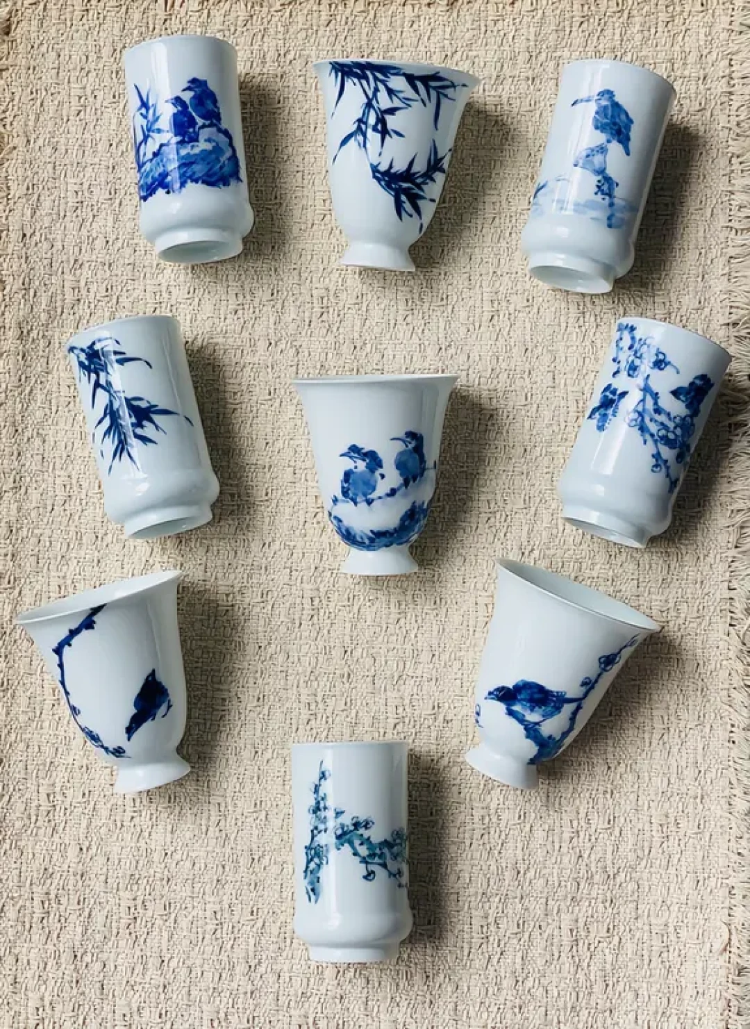 陶瓷闻香杯器型实拍