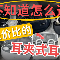 不知道怎么选高性价比的耳夹式耳机?