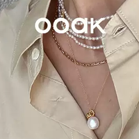 OOAK 流金系列珍珠项链，叠戴氛围感直接拉满
