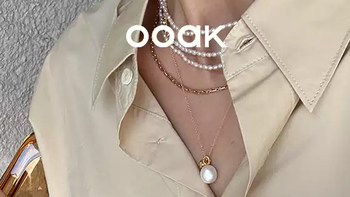OOAK 流金系列珍珠项链，叠戴氛围感直接拉满
