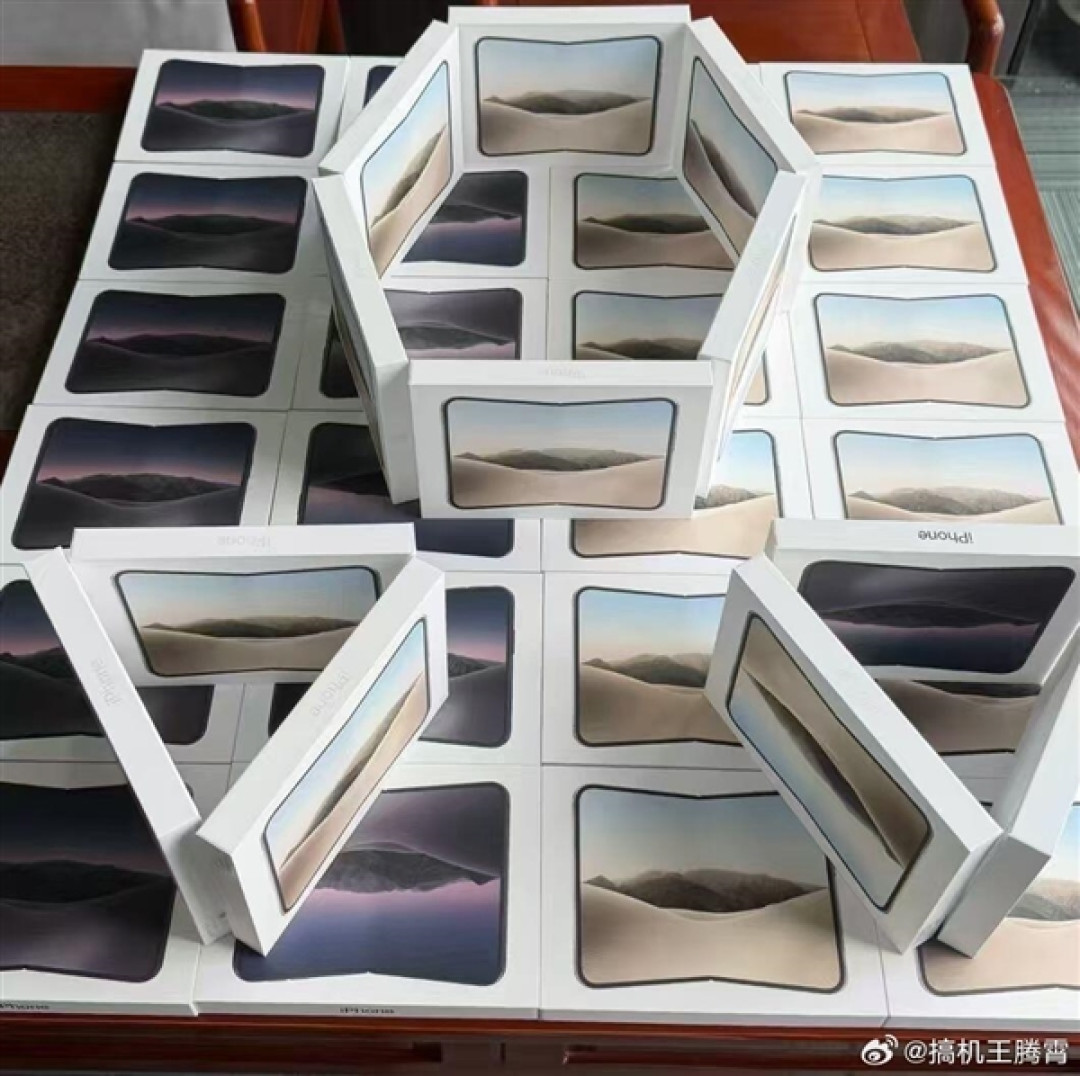 iPhone Duo包装盒看下:没有塑封膜 苹果继续走环保路线