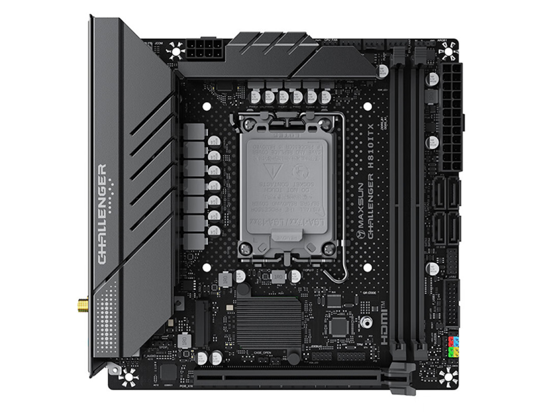 660块的铭瑄H810ITX带270K Plus,省的钱内存来还