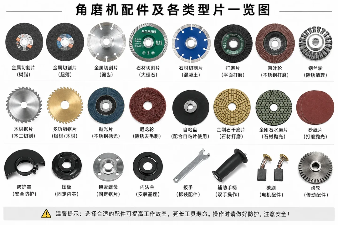 先别急着看功率:角磨机100和125,差的不是25毫米