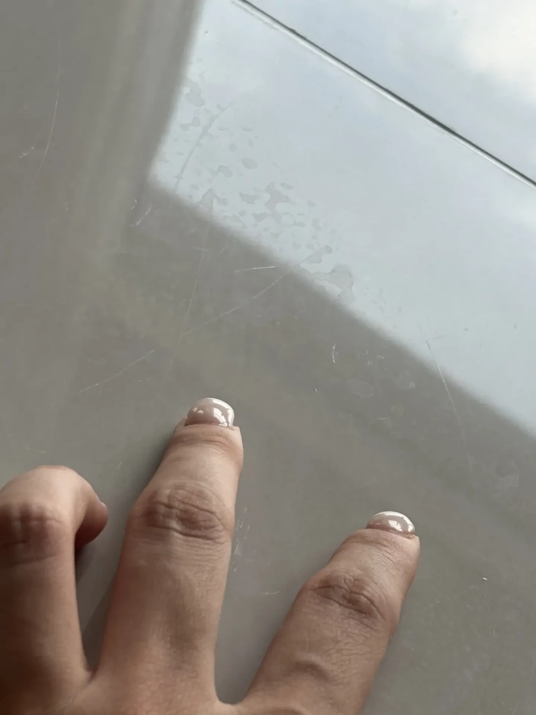 添可客服说实木能用,地板还是刮花了:别急着赖机器