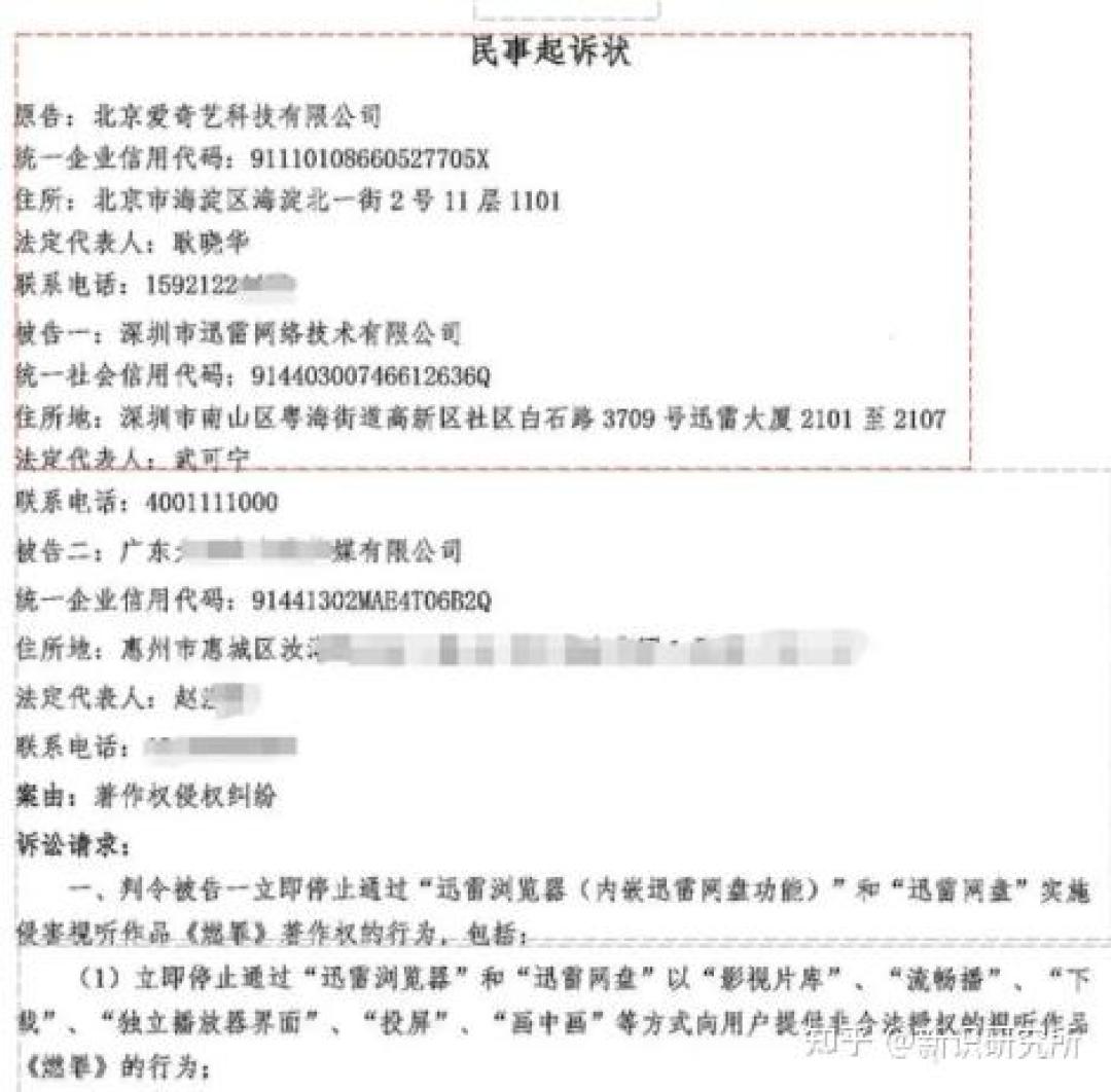 被索赔1500万后，迅雷终于反诉：这场版权大战背后，竟是一辆租来的车