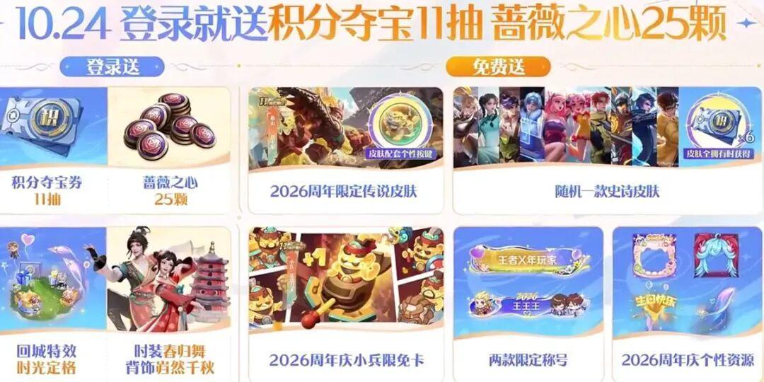 11周年福利被骂缩水，但盾山传说真能白嫖，24号记得上线