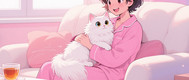 没想到猫咪安安静静陪在你身边，是在偷偷爱你啊！