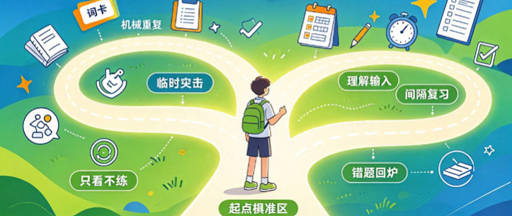 背单词总记不住，可能方法从一开始就偏了