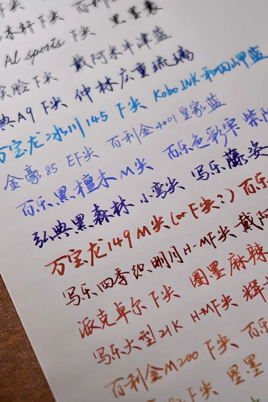 5块的墨水和100块的墨水:你花的是光泽,不是书写