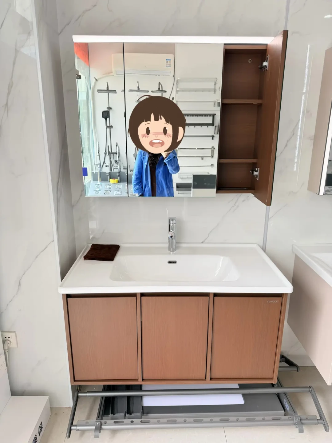 门店报4000、代理3600、大市场1600:双11买九牧浴室柜,交定金前我把溢价拆成了三层