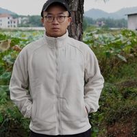 秋冬徒步拍档，华夫格 + 摇粒绒，耐磨保暖和透气——VBREX抓绒衣