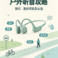 户外听音搭配：骑行、散步时的耳机选择与注意事项