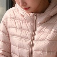 ✨轻到会上瘾｜女款短款连帽鹅绒外套