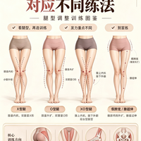 标题：腿型调整训练图鉴