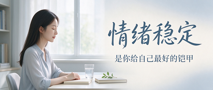 情绪稳定，是给自己最好的铠甲