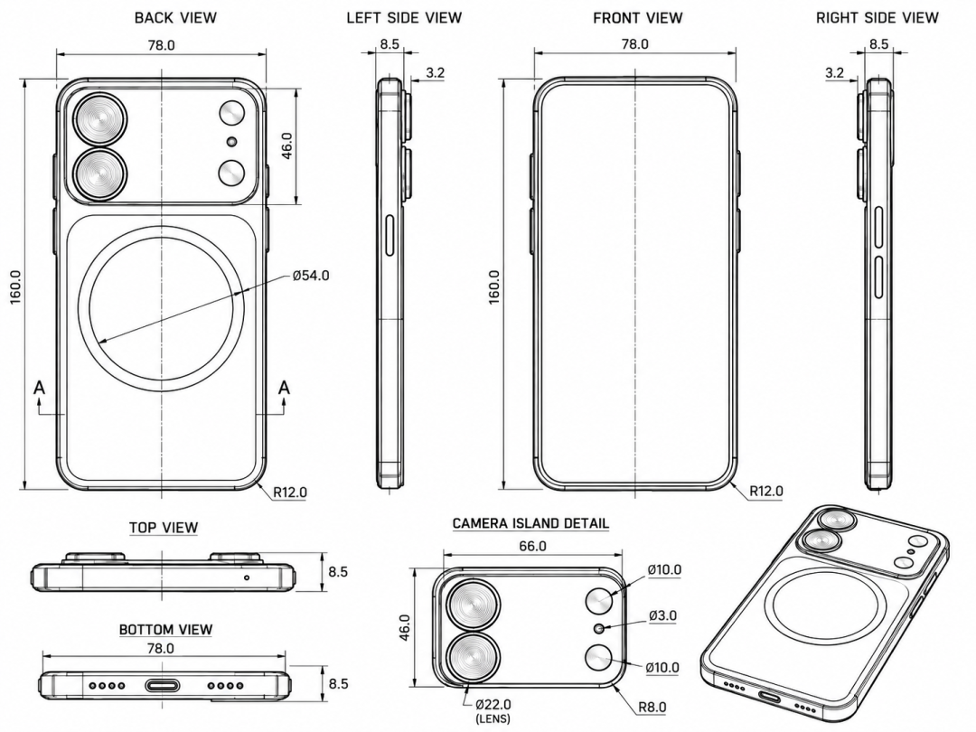 iPhone 18 标准版曝光！外观大改，明年春季发布！