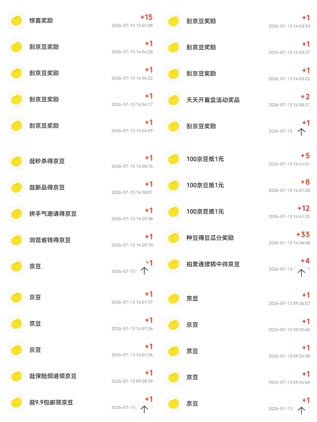 凌晨2点的京豆答案已经挂出，12点场到账139颗：我把“领豆党”的日薪算了一遍