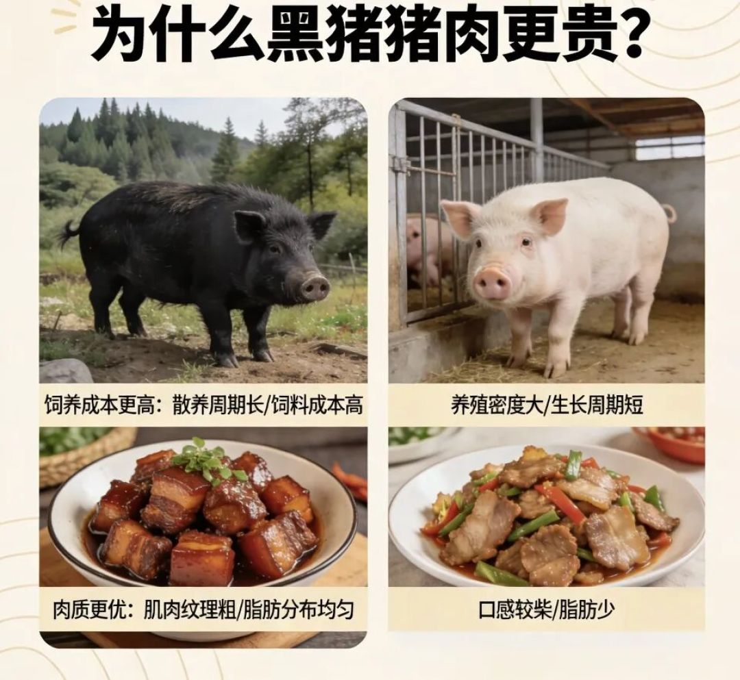 罚8万的“炭粉黑猪”：黑猪溢价是真的，你的眼睛是真分不出来