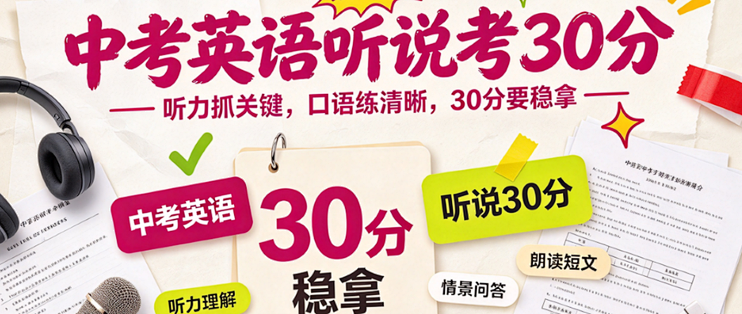 为了娃中考英语听说考30分，线上陪练这笔开销到底值不值？