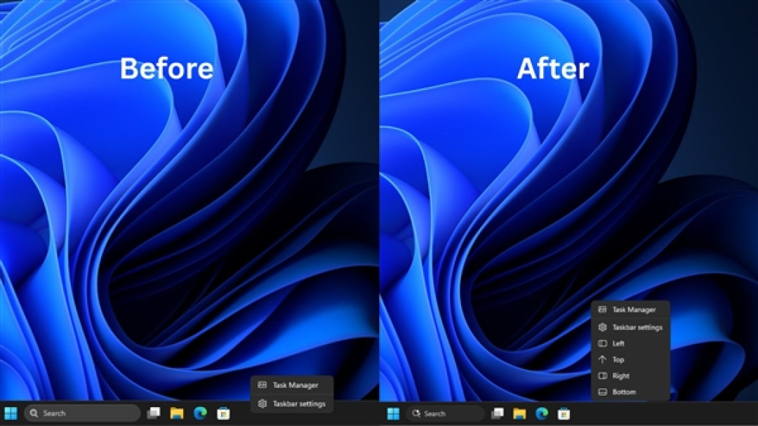稍微追上Win10脚步：Win11测试全新任务栏右键菜单！总算不用开设置
