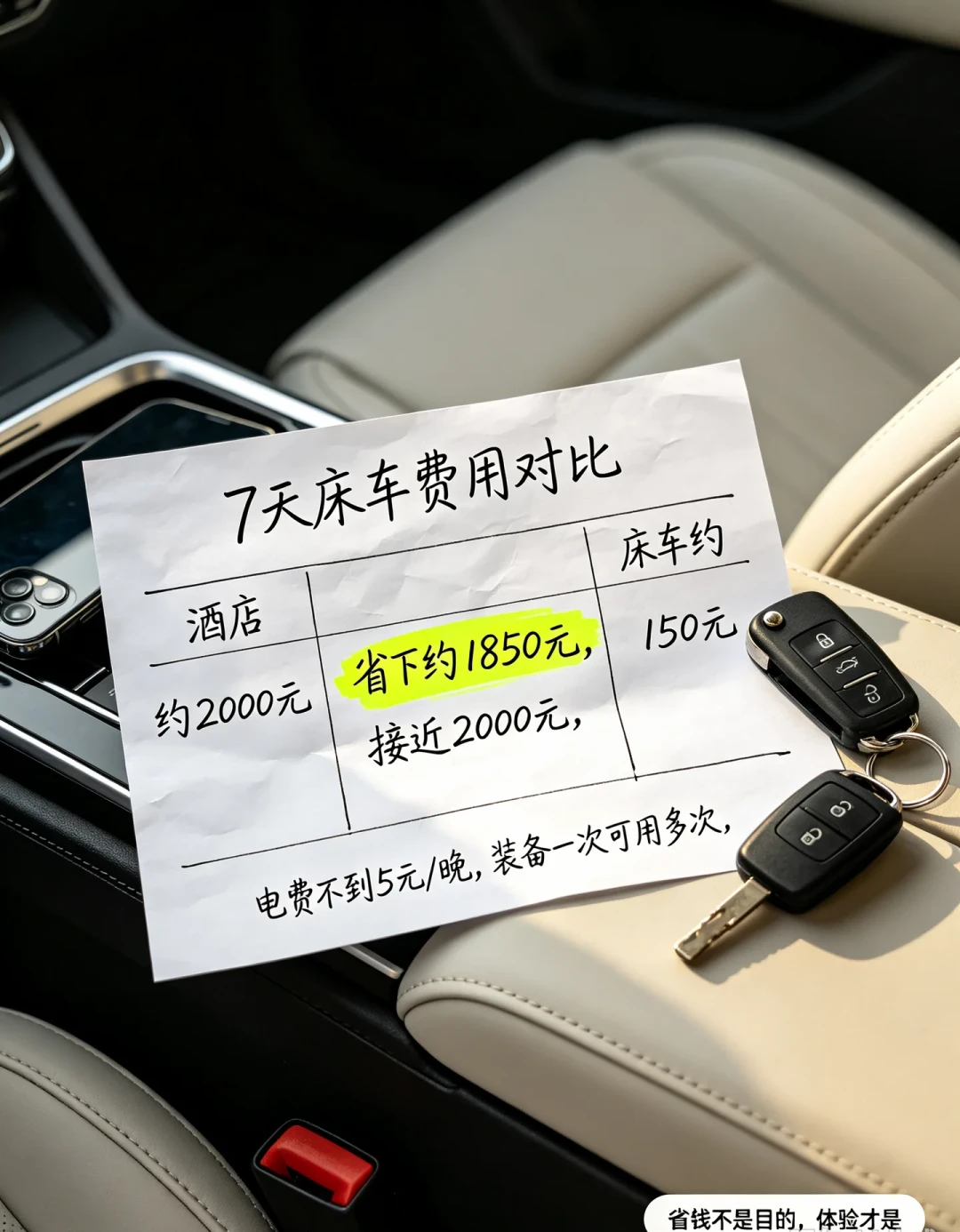 一晚电费低至4元,电车车主抢着睡车里:床车账有爽点也有坑