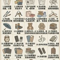 🧺今天就行动!断舍离小清单