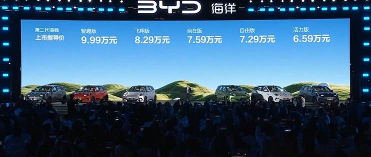 尺寸暴涨！比亚迪新一代海鸥太超标了，还只要 6.59 万元