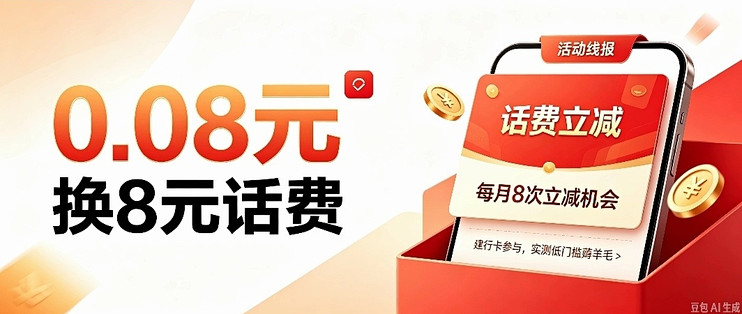 8分钱充8元移动/联通话费？我以为又是套路，结果真到账了