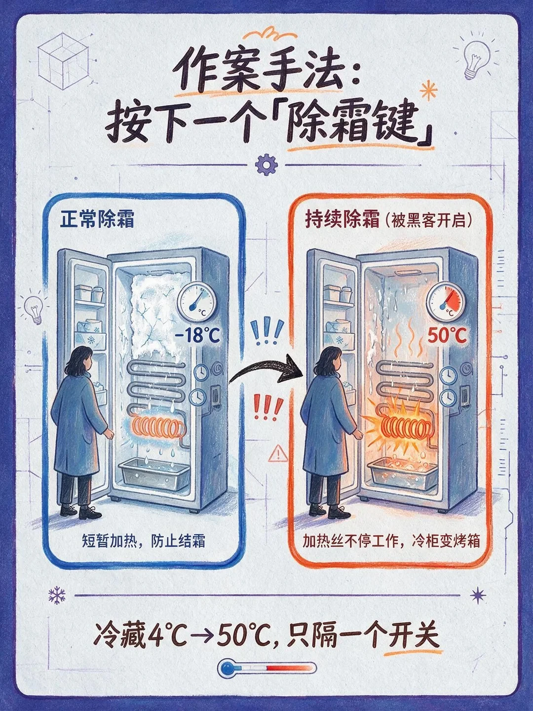 法国400家超市冷柜被黑成烤箱!密码竟是admin加当天日期