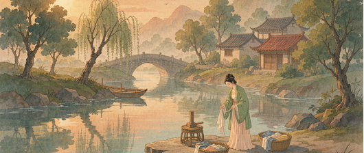 没有洗衣机的年代，古人是怎么把
