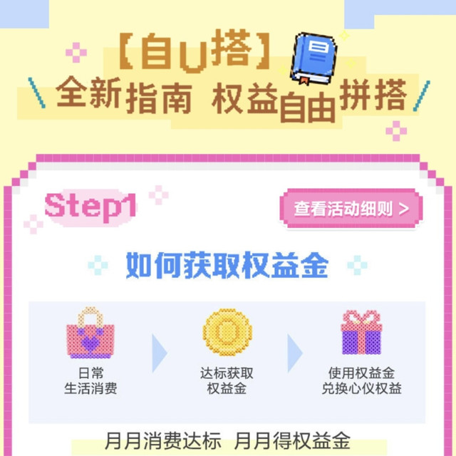 广发U选新卡上线：一年72个权益金听着香，掰开算算今年领不满