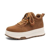 👟卡迪娜这双高帮小白鞋直接戳中我！