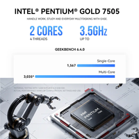 1800+元 极摩客推新款迷你主机:用上已停产的Intel奔腾双核CPU